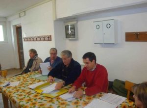 Da sx Ephrem Truchet, Giuseppe Cardarone e  Fenoillet Donato