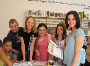 Un gruppo di ragazzi che ha partecipato al progetto