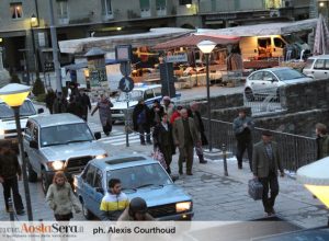 Riprese del film "The Avengers: Age of Ultron" a Pont-Saint-Martin - Foto di Alexis Courthoud