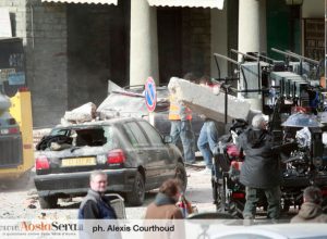 Riprese del film "The Avengers: Age of Ultron" a Pont-Saint-Martin - Foto di Alexis Courthoud