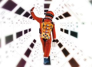 Un frame di 2001: Odissea nello spazio