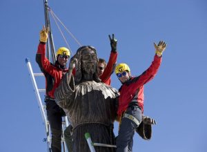 Il ritorno del Cristo delle vette sul Balmenhorn - Foto di Davide Camisasca