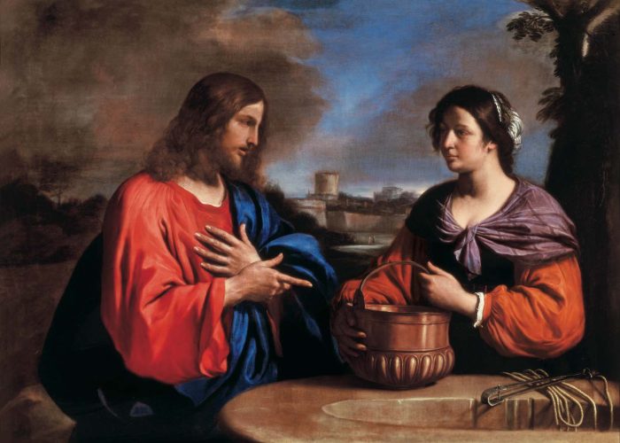 Guercino, “Cristo e la donna samaritana”