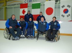I portacolori azzurri a Sursee