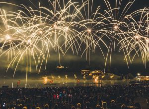 Fuochi d'artificio Cva a Brusson