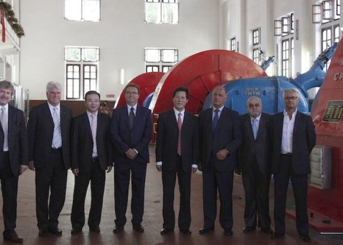 L'inaugurazione della Centrale di Champagne 2