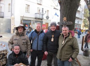 Da dx Walter Ottolenghi e amici