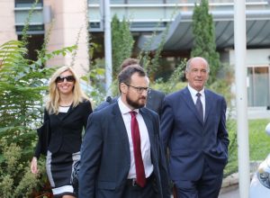 Udienza Casinò - l'arrivo degli imputati