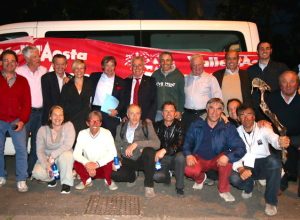 La delegazione valdostana a Bologna