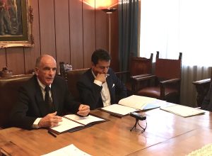 Augusto Rollandin e Roberto Reggi, Direttore Agenzia Demanio