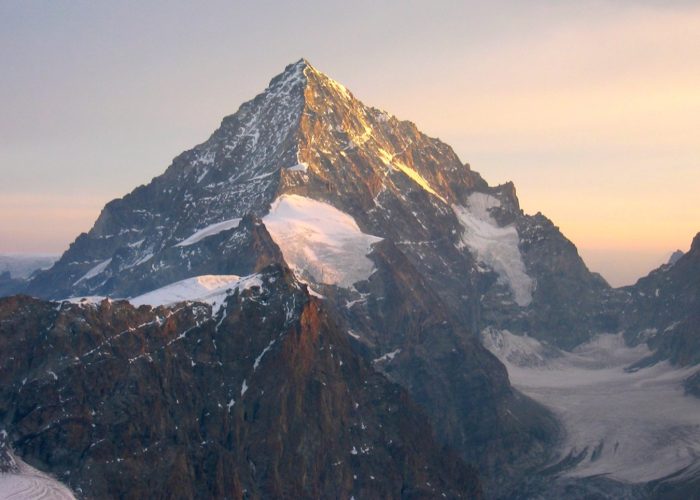 La Dent Blanche, teatro dell'incidente fatale.