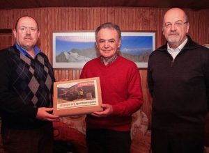 Da sx: Francis Desandré, Luigi Bobba e Rudy Marguerettaz