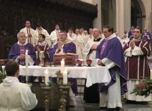 Un momento della celebrazione