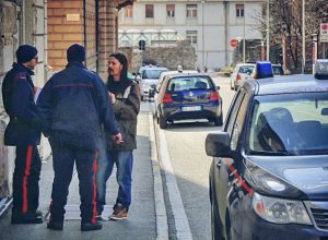Nicolò Mattaliano dopo l'udienza in Tribunale.
