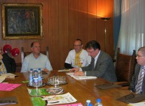 Un momento della conferenza stampa di presentazione