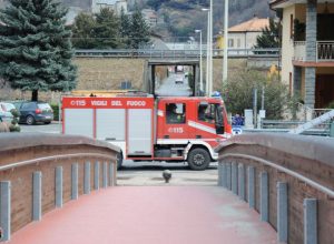 Il ponte che collega Donnas e Vert