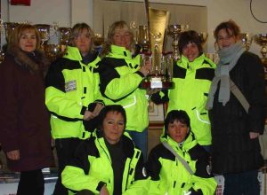 Le volontarie presenti a Pinzolo