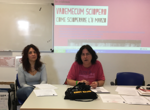 Da sx Jeanne Cheillon e Viviana Rosi