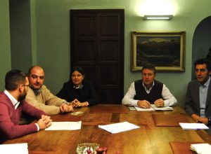 La conferenza stampa di Giunta comunale