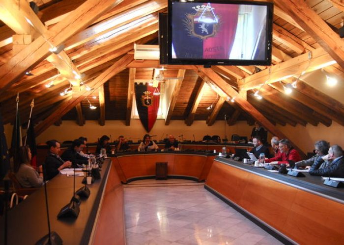 La III Commissione consiliare di Aosta