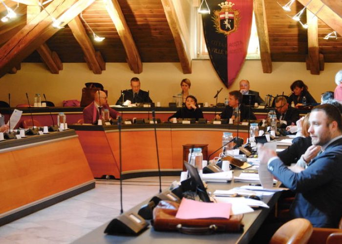 Il Consiglio comunale di Aosta
