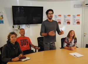 La conferenza stampa congiunta di Alpe, M5S e Altra VdA