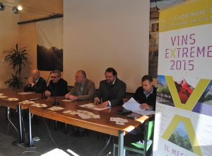 La presentazione di "Vins Extrêmes 2015"
