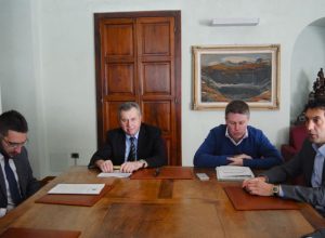 La conferenza stampa di Giunta comunale