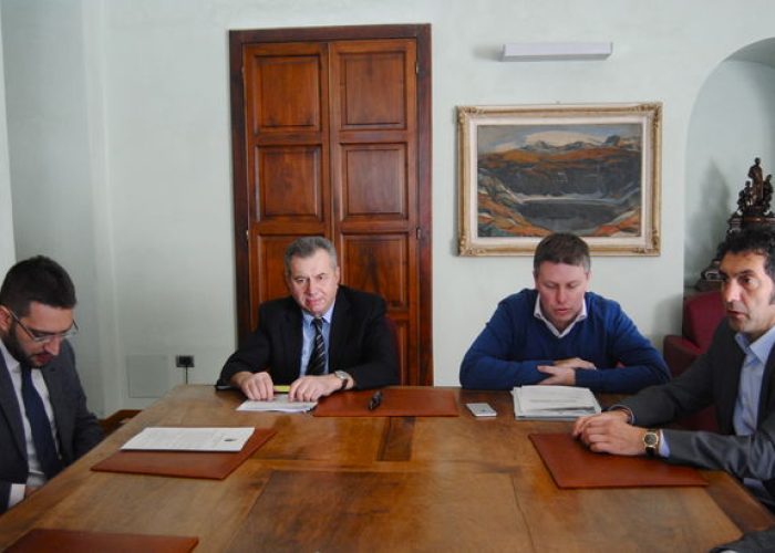 La conferenza stampa di Giunta comunale