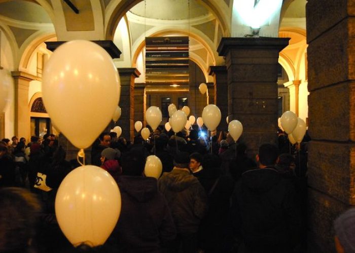 Veglia in piazza Chanoux per ricordare Christiane Seganfreddo