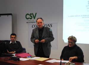 Da sx. Baldassarre, Marovino e Crocetti