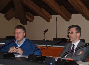 Il Sindaco di Aosta Fulvio Centoz ed il Responsabile Suel Patrick Thérisod