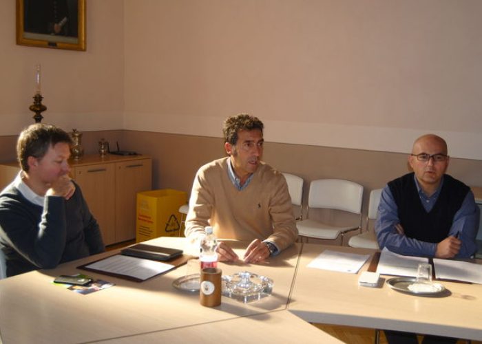 La conferenza stampa di Giunta comunale