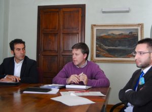 La conferenza stampa di Giunta comunale