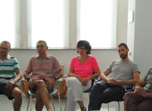 Fabio Molino, Jean Frassy, Luisa Trione, Enrico Montrosset e Paolo Calosso, i nuovi gestori della Cittadella