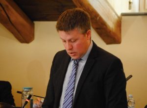 Il Sindaco di Aosta Fulvio Centoz