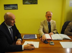 L'incontro tra Marquis, Chatrian ed i sindacati