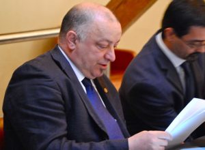 Il neo Presidente del Consiglio comunale di Aosta Michele Monteleone