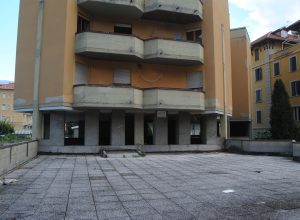 La terrazza tra i due "grattacieli"