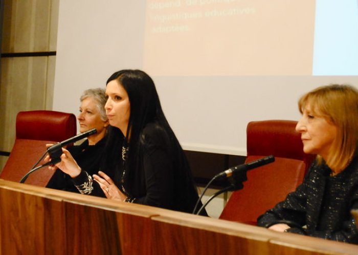 L'intervento dell'assessore regionale all'Istruzione Emily Rini