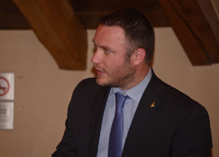 Il consigliere della Lega Nord Andrea Manfrin
