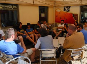 L'incontro in Cittadella tra il Sindaco Centoz e i giovani