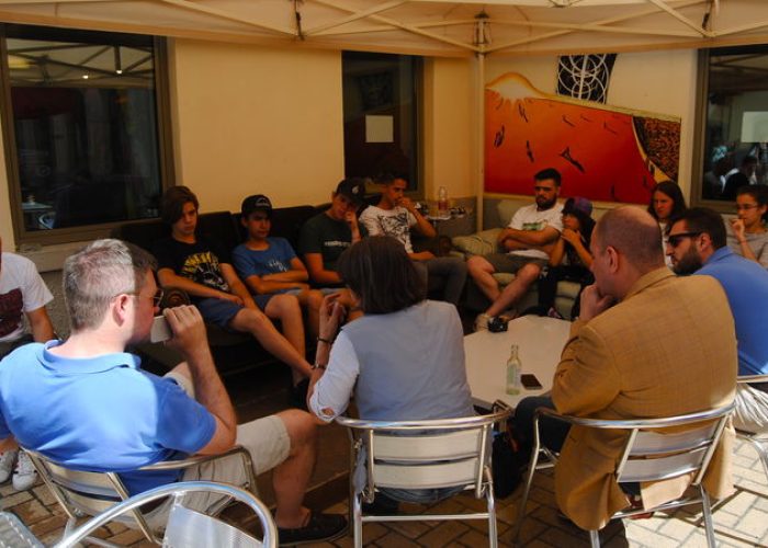 L'incontro in Cittadella tra il Sindaco Centoz e i giovani