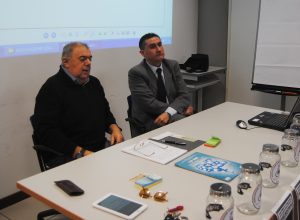 Da sx Mantovanelli e Concas dell'Associazione Disabili VdA