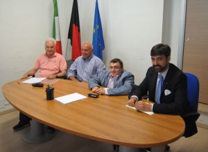 Piero Vicquéry, Silvestro Mancuso, René Tonelli e Francesco Orlando.