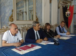 Da sx Filippo Torre, Antonio Fosson, Antonella Marcoz e Philippe Bich