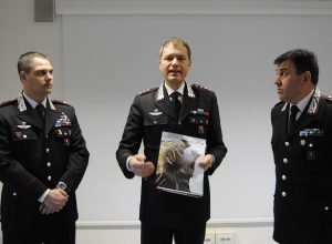 La presentazione del nuovo Calendario dei Carabinieri