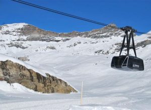 Nuova funivia del Plateau Rosa