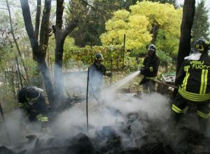 I Vigili del fuoco a Vignoles