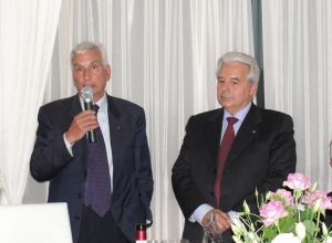 Michele Tropiano (Fondazione Comunitaria) e Alessandro Pastorini (Rotary International)